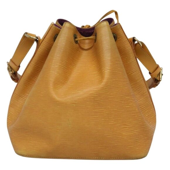 LOUIS VUITTON Epi Petit Noe Shoulder Bag Yellow M44109 LV Auth EC352 - Picture 3 of 15